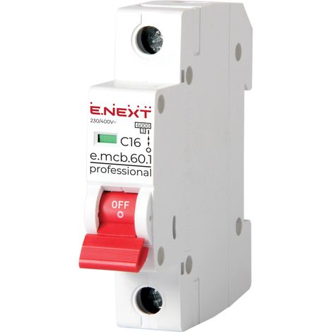 E.NEXT p042008 Sicherungsautomat PRO 1P C 16A 6kA 230/400V AC (1/2)