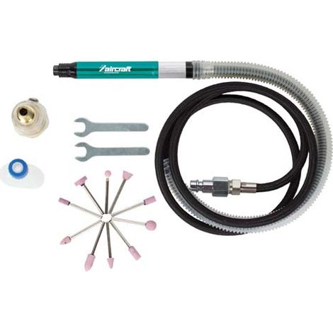 Set meuleuse droite pneumatique de précision 54000 rpm Aircraft PSS PRO