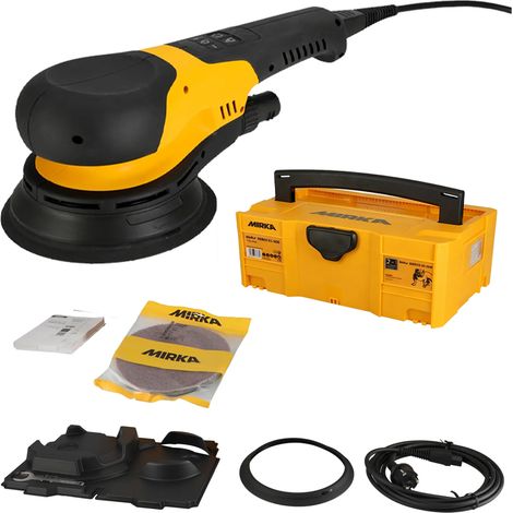 Mirka DEROS RS 600 MRS6002100CA levigatrice rotativa 150 mm 750 W con valigetta