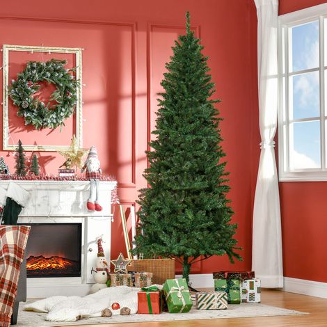Sapin de Noël Artificiel 210H cm 865 Branches épines Imitation Nordmann Vert