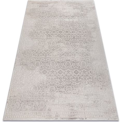 Tappeto AURA J1361 crema - Cornice, ornamento, strutturale, moderno beige 240x330 cm (1/5)