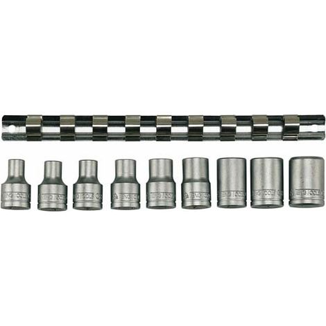Juego de vasos, 1/2 TENGTOOLS M1210 9 piezas 116610104