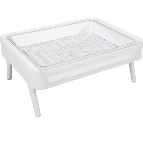 Organisateur d'étagère de cuisine, rangement pour tasses, égouttoir de bureau multifonction pour tasses de bureau (1/5)