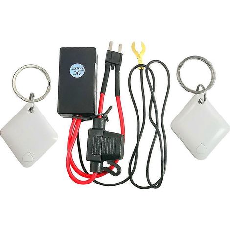 Sistema de bloqueo oculto inalámbrico antirrobo para motocicletas con herramientas de corte y alarma Ca K0B8 Circuito Immobili (1/5)