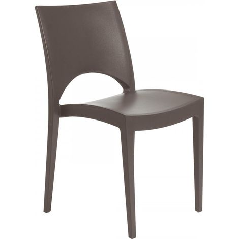 STOCK 24 SEDIE PARIS  - GRANDSOLEIL Colore: Moka (1/4)