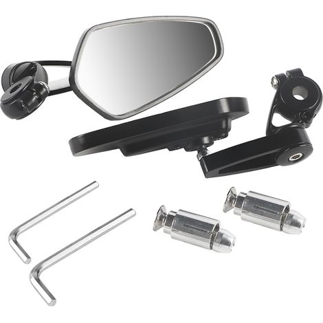 Rétroviseur moto 22mm, rétroviseur latéral CNC pour Honda GROM MSX125 CB50 (1/5)