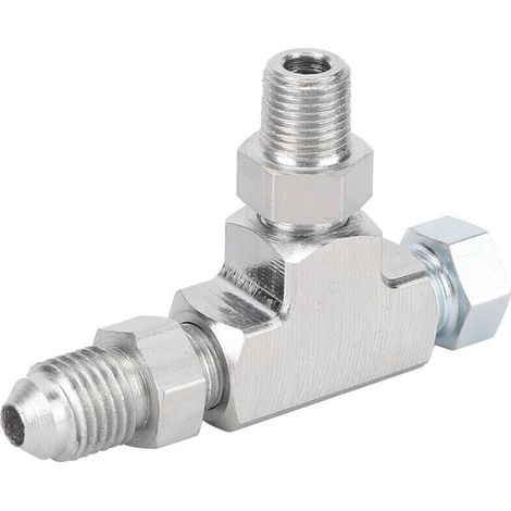 Jeffergarden Adaptateur en T, capteur de pression d'huile haute précision et longue durée de vie pour turbocompresseur