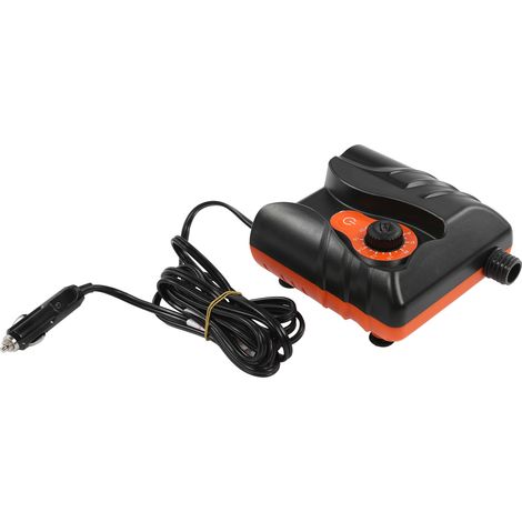 Pompe à air électrique HT-785 pour planche à pagaie/kayak (16 PSI), compatible avec les allume-cigares de voiture (12 V). (1/5)