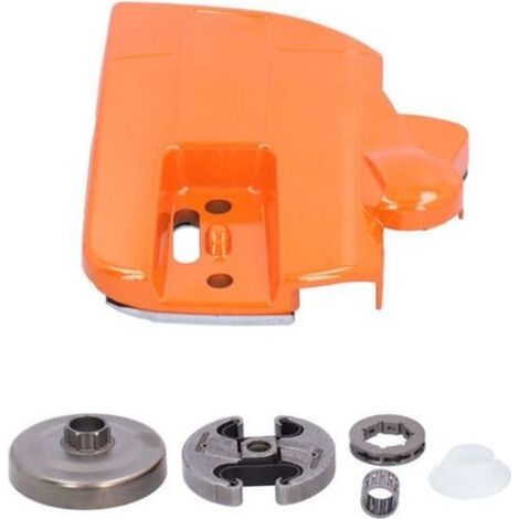 Couvercle d'embrayage de pignon de chaîne pour tronçonneuse Husqvarna 353 351 350 346XP 345 Matériau fer Performance durable et résistance à l'usure (1/5)
