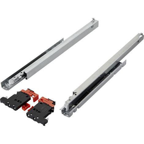Salice Tablarauszug Vollauszug mit 3D Verstellung SHELF SMOVE 400 mm 30 kg, Soft-Close Dämpfung, 1 Paar (1/5)