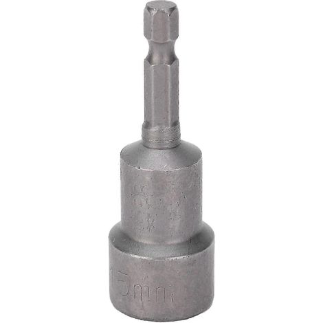 Lot de 5 douilles magnétiques en acier chrome vanadium, embouts de tournevis magnétiques puissants de 65 mm x 1/4 x 15 mm. (1/5)