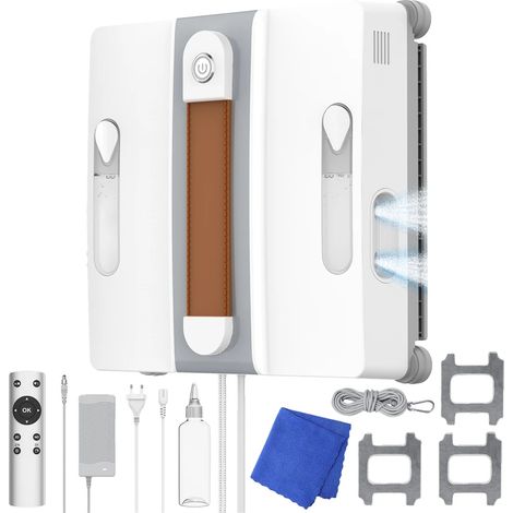 Robot limpiacristales, pulverización de agua inteligente, control remoto, 3200 Pa (1/2)