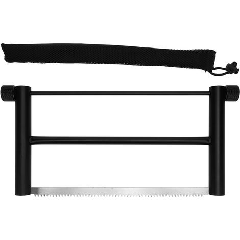 Scie à main de jardin pour coupe du bois, outil de camping avec lame amovible pour élagage et bricolage extérieur (1/5)