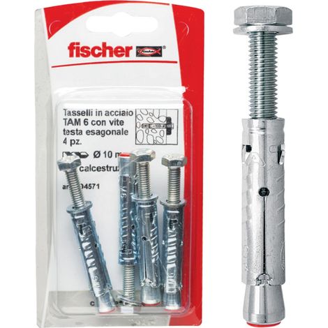 Tasselli acciaio ta m 8 s/10 k - fischer (1/4)