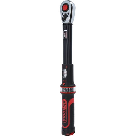 KS Tools 3/8 ERGOTORQUEprecision Ratschen-Drehmomentschlüssel, 10-50 Nm (1/5)