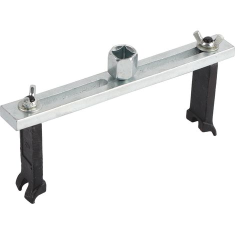 Clé à molette réglable pour couvercle de réservoir de carburant automobile, outil de démontage de véhicule, 2 griffes, angle (1/5)