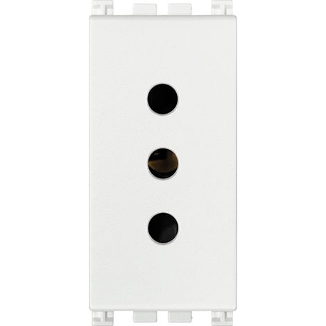 VIMAR - 19201.B Presa 2P+T 10A P11 bianco