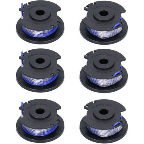 Lot de 6 Recharge pour Débroussailleuse Ryobi 18V 24V 40V Tête de Fil Trimmer (1/5)