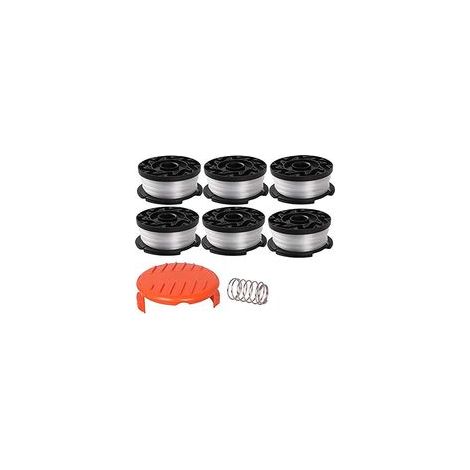 Bobines de fil de rechange pour coupe-bordures Black & Decker, diamètre 1,65 mm, longueur 9,1 m –