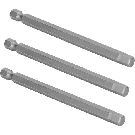 Set mit 10 magnetischen Schraubendreherbits, 6 mm legierter Stahl, 1/4-Zoll-Sechskantschaft, Zubehör (1/5)