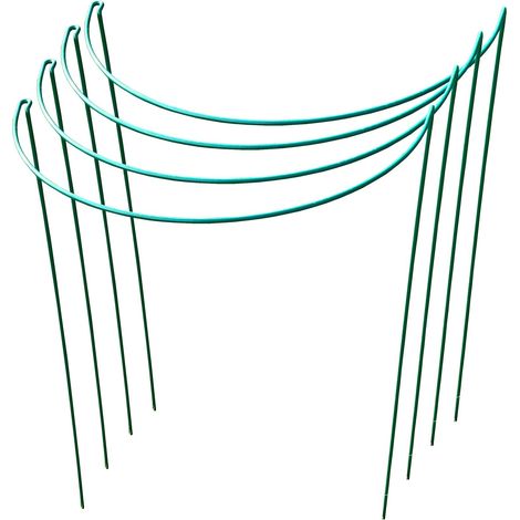Garden Hoop Plant Bow Support System 52cm x 90cm (Pack of 4)