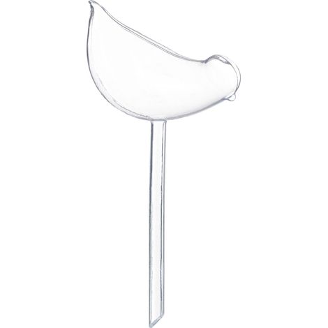 Set di 4 sfere per irrigazione automatica decorative a forma di uccello per piante 14 x 25,5 cm in PVC blu 130010728