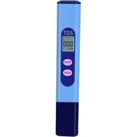 TDS-2B Testeur Mètre de Qualité de eau Digital LCD Stylo de Mesure Professionnel Dureté de eau Teneur en Impuretés Minérales dans eau,bleu (1/4)