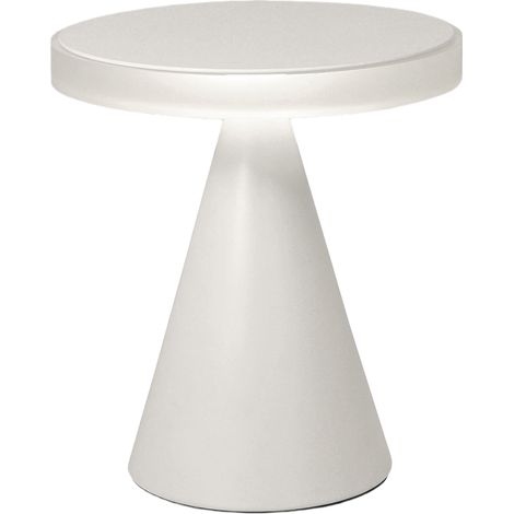 Lampe De Table Led Neutre 12 W 1260 Lm 3000 K, Structure En Métal Et Méthacrylate, Blanc, Ip20 - Éclairage Intérieur Élégant Et Moderne (1/3)