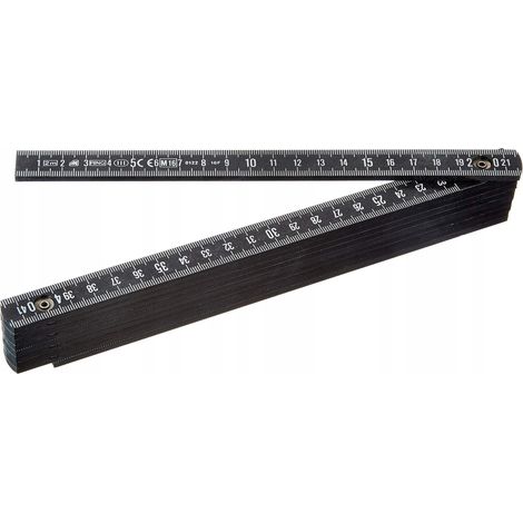 Grapadora manual Metrica ergonómica negra 2 metros