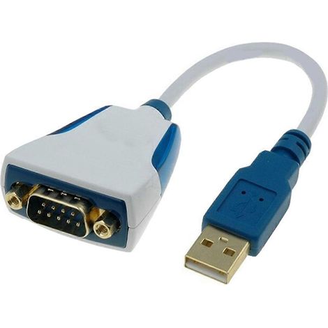 USB to RS232 Cable Converter USB to RS232 Serial DB9 Adapter 0.2M-0.2m- (1/5)