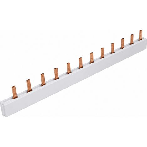 Peine Unipolar 1P 63A Pin type 12 Módulos