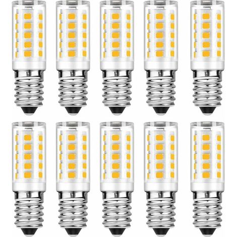 Ampoule LED E14, Blanc Froid 6000K, 5W Equivaut à Ampoule Incandescente 50W, 400LM, Non-Dimmable, Lot de 10