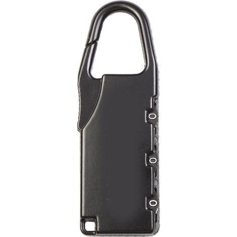 Ortviai Cadenas à Combinaison 3 Digits Zinc Alloy Noir pour Valise Cantine Boîte