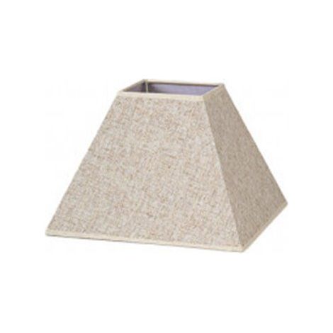 Paralume Piramide Tenorio E27 Lino beige 17dx8dx13h