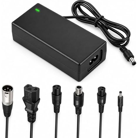 42V 2A Charger with 6 Connectors for 36V Batteries (1/5)