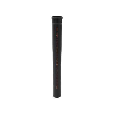 TUBO PHONO BLACK 1 BICCHIERE- Diam. 110 lungh. 2000- NICOL- pezzi 1