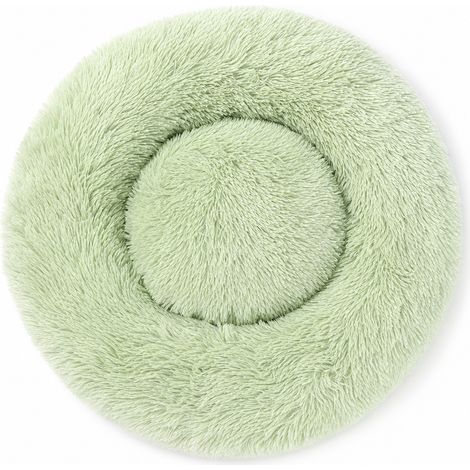 Nid en fausse fourrure pour chien et chat vert XXL 40 x 13 cm (1/5)