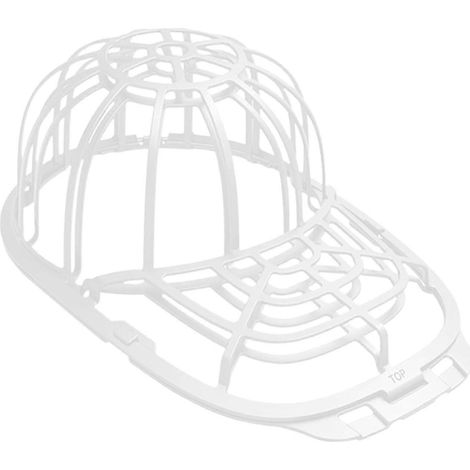 Lave-chapeaux multifonctionnel pour enfants et adultes, nettoyeur de chapeaux pour le rangement et le nettoyage des placards-White