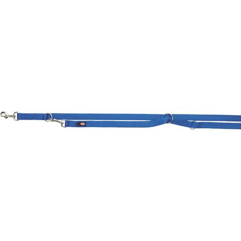 Premium guinzaglio addestramento doppio: M-L: 2m/20mm corallo