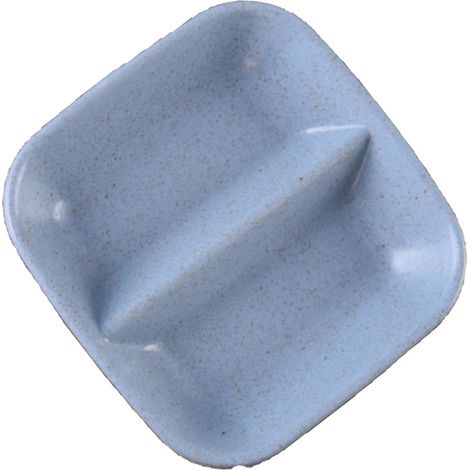 Zweiteilige Saucenschale aus Weizenstroh, kompakt, praktisch, für Dips, geeignet für die Küche, blau (1/5)