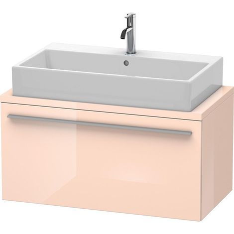 Base console X-LARGE 440x900x478mm lucido perla albicocca