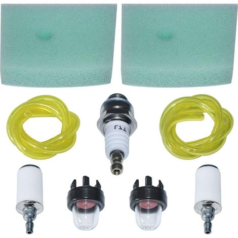 Kit de poire d'amorçage pour ligne de filtre à carburant Air, pour pièces de taille-haie Husqvarna 123C 123L 123Ld 223L 223R 322L 323C 323E 323He 323L 323Ld 323P4 323R 323Rj Ha110 Ha850, 537186301, 53 (1/5)