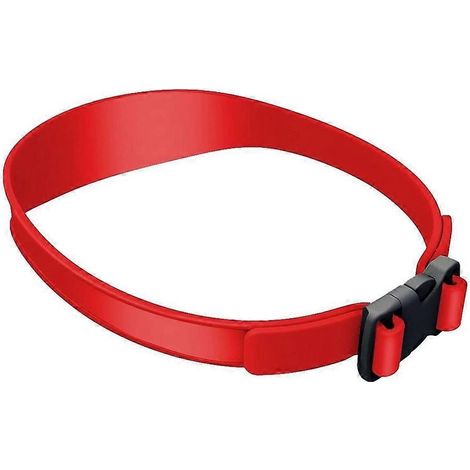 Guide de coupe de cheveux maison avec bande de silicone incurvée respirante pour dégradé, rouge (1/5)
