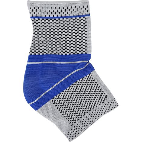 Cheville sportive réglable, manchon de soutien en silicone respirant, soulagement de la douleur pour fasciite plantaire, taille M. (1/5)