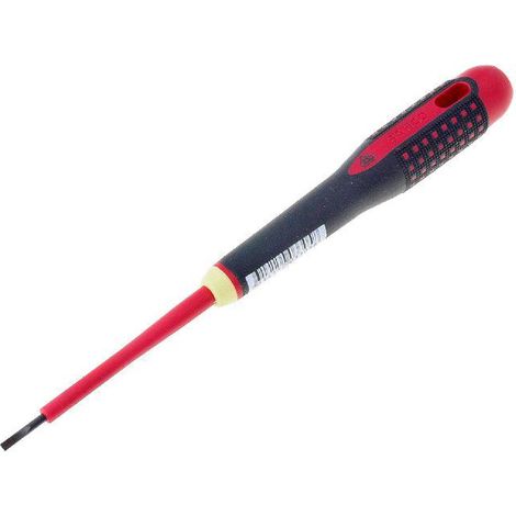 BAHCO - Tournevis isole plat 2.5x0.4mm - 1kVAC