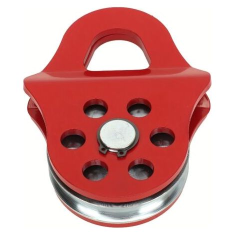 Poulie de Remorquage de Bloc D'arrachement, Bloc D'arrachage de Treuil à capacité de de 4T, Accessoire de Treuil de Récupération Tout-Terrain Robuste pour Camion (1/5)