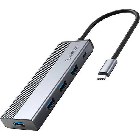 Hub USB 3.0 à 5 ports haute vitesse, multi-ports USB pour PC Windows - USB 3.0 PD (1/4)