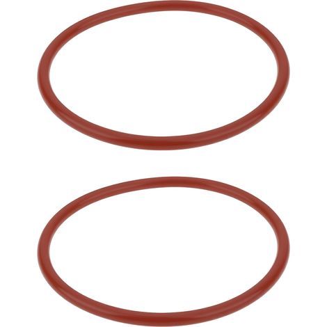 Lot de 2 courroies rondes compatibles avec mini perceuse d'établi 100080 SP10008004 en silicone - 78 mm de diamètre extérieur x 4 mm (1/5)