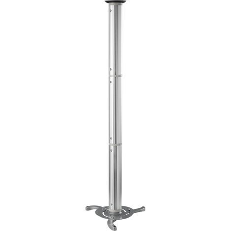 Support de plafond en aluminium pour projecteur, réglable à 360°, rangement pour câble (1/5)
