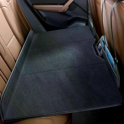 Matelas-lit de voiture pliable et facile à installer pour siège arrière de voiture, accessoire auto pour SUV, camion, matelas de voyage portable pour camping-car -- JXLGV (1/5)